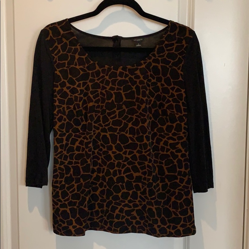 Ann Taylor Giraffe Top